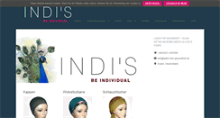 Desktop Screenshot of indis-tuecher.de